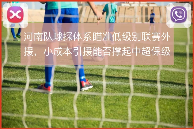 河南队球探体系瞄准低级别联赛外援,小成本引援能否撑起中超保级